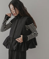 フレアキルティングベスト