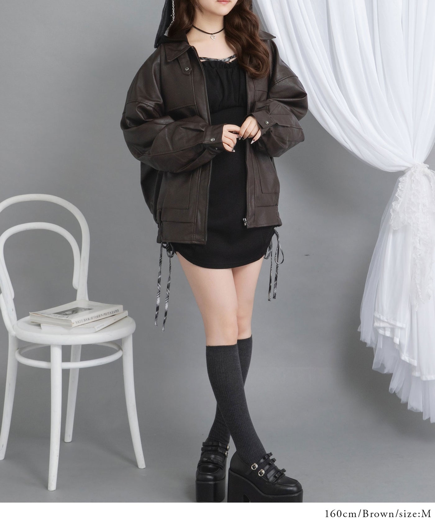 定価53460円　ブルゾン＋タイツ　ジェーンマープル　ジャケット　薔薇　試着のみ 定価53460円ブルゾン＋タイツジェーンマープルジャケット薔薇