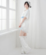【ご好評につき完売しました】【海外発送不可】【サンリオ×DML】リボンレースビッグTシャツ