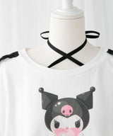 【ご好評につき完売しました】【海外発送不可】【サンリオ×DML】リボンレースビッグTシャツ