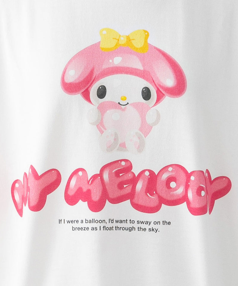 【ご好評につき完売しました】【海外発送不可】【サンリオ×DML】リボンレースビッグTシャツ