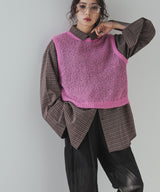 モヘアタッチシアーベスト