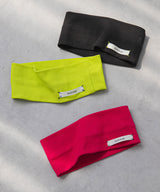 【メール便】カラーリブヘアーバンド