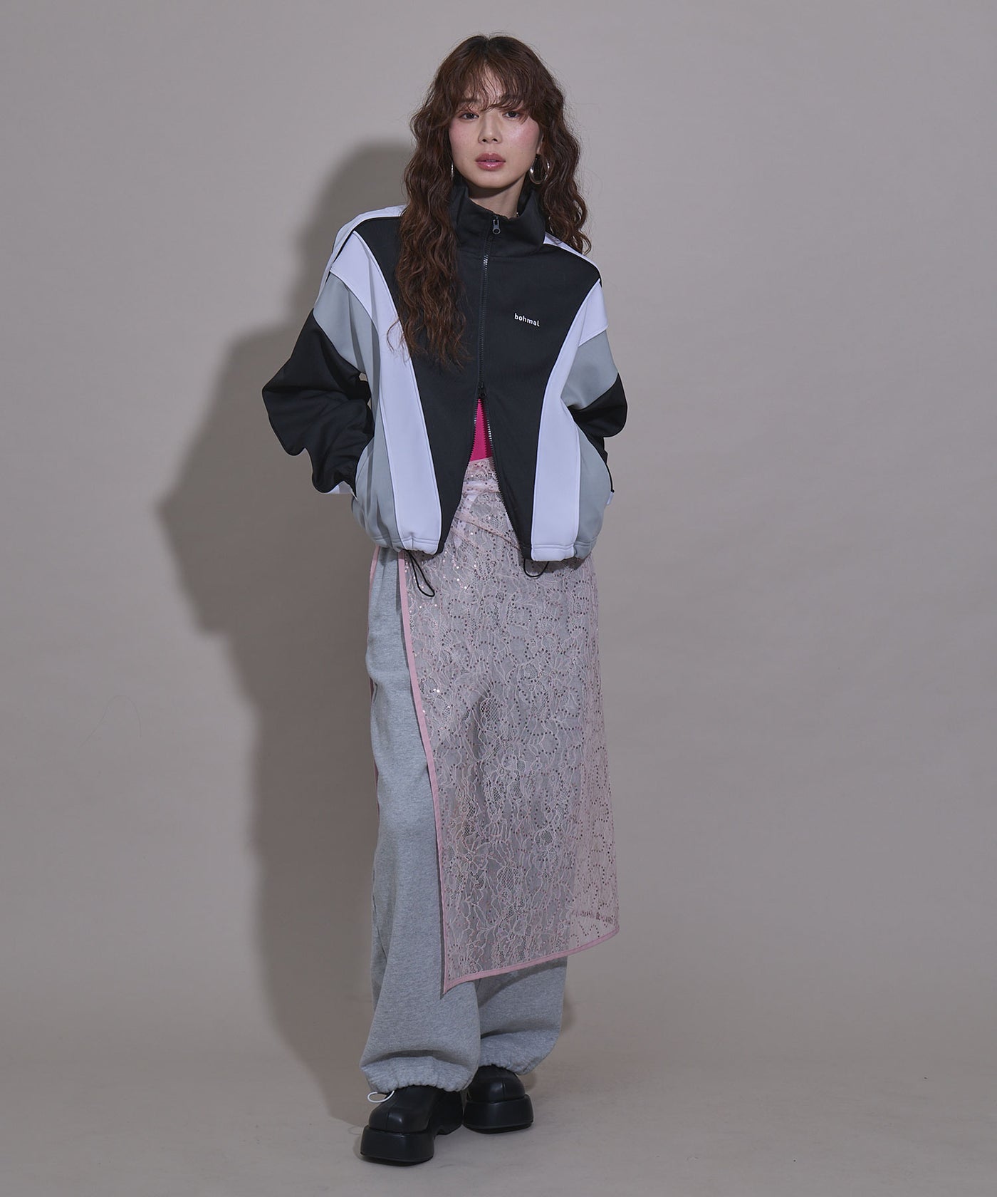 まとめ買い対象】【最上もが着用】【ユニセックス】配色カラージャージ