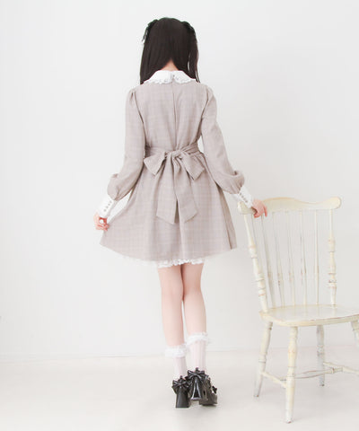 2wayケープお嬢様ワンピース コーディネート