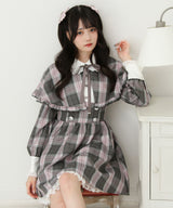 【予約　9/22発送】2wayケープお嬢様ワンピース