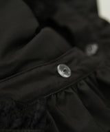 【予約　10/31発送】ビッグボウタイリボンAラインフェイクダウンコート【中綿】