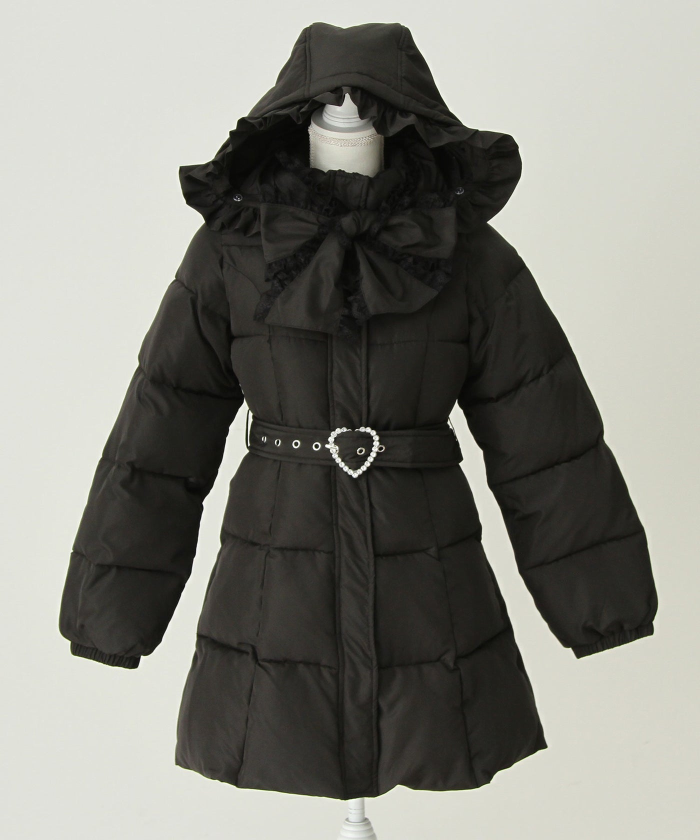 秋冬新作クーポン対象】ビッグボウタイリボンAラインフェイクダウン