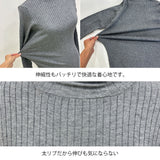 【25aw】ロングスリーブカラフルリブタートル