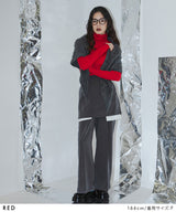 【25aw】ロングスリーブカラフルリブタートル