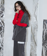 【25aw】ロングスリーブカラフルリブタートル