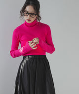 【25aw】ロングスリーブカラフルリブタートル