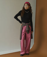【予約　9/28発送】【26aw】ロングスリーブカラフルリブタートル【SD】