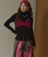【予約　9/28発送】【26aw】ロングスリーブカラフルリブタートル【SD】