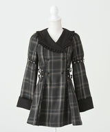 【予約　11/21発送】サイドベルトテーラードワンピース