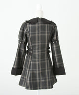 【予約　11/21発送】サイドベルトテーラードワンピース