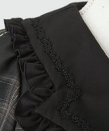 【予約　11/21発送】サイドベルトテーラードワンピース