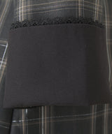 【予約　11/21発送】サイドベルトテーラードワンピース