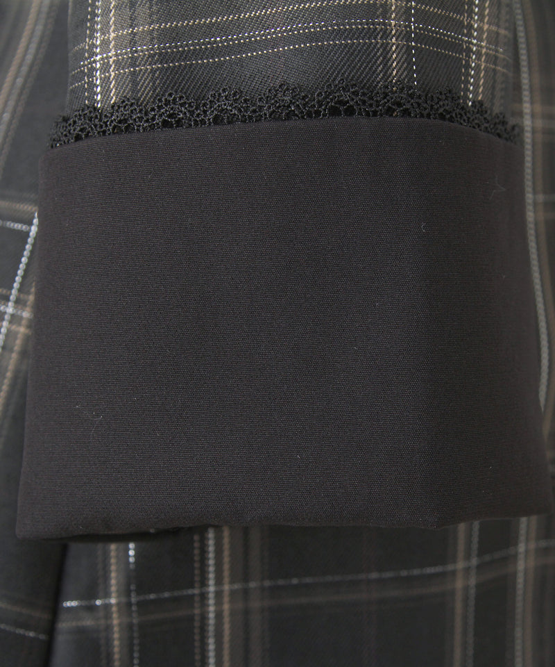 【予約　11/21発送】サイドベルトテーラードワンピース