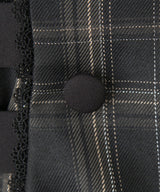 【予約　11/21発送】サイドベルトテーラードワンピース