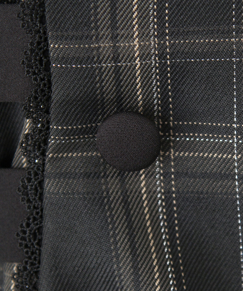 【予約　11/21発送】サイドベルトテーラードワンピース