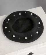 メニーパールベレー帽