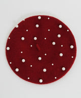 メニーパールベレー帽