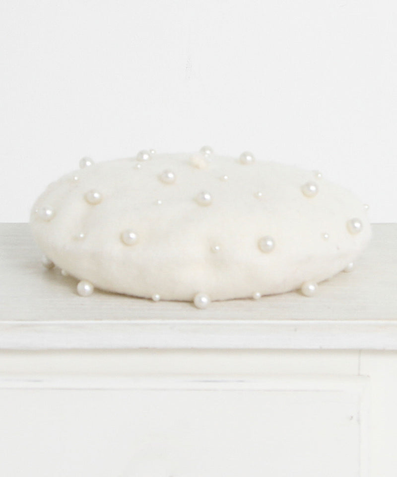 メニーパールベレー帽