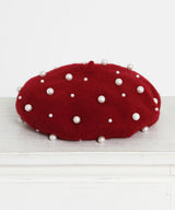 メニーパールベレー帽