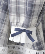 【予約　02/16発送】ハートレースウエストレースアップフリルワンピース