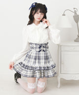 【予約　02/16発送】ハートバックルビジューフレアスカート【SD】