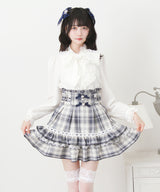 【予約　02/16発送】ハートバックルビジューフレアスカート【SD】