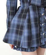 【予約　01/30発送】キラキラハートビジューリボンセーラーセットアップ