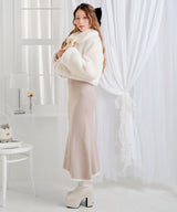 マルチWAY配色ニットワンピース【大きいサイズ有り】