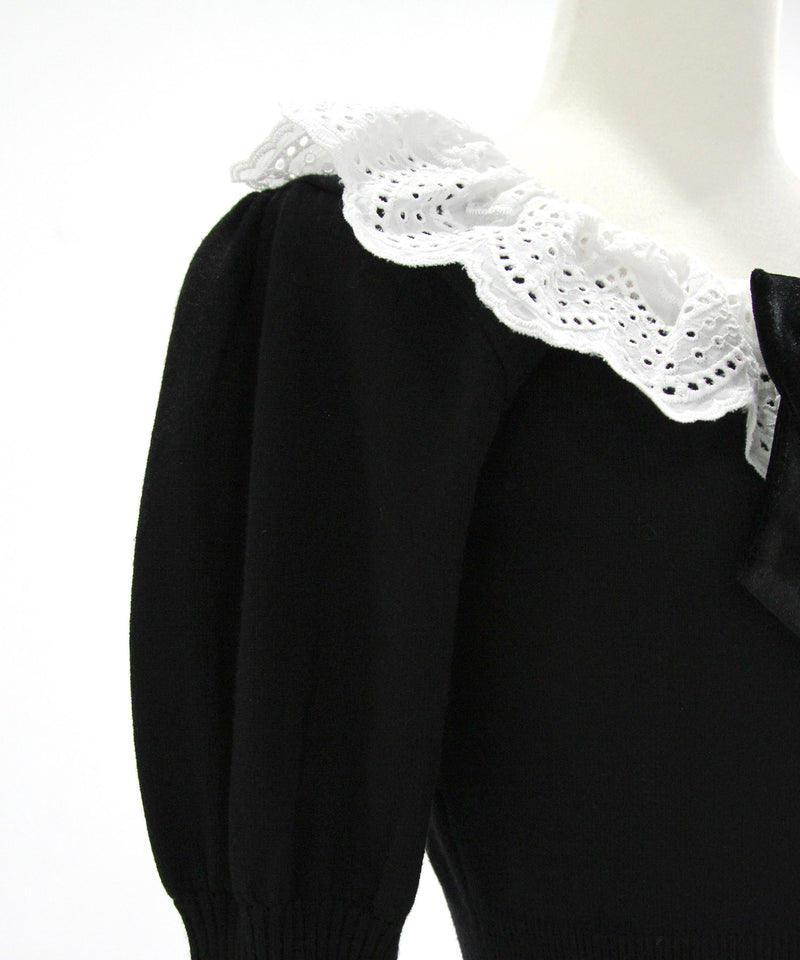 マルチWAY配色ニットワンピース【大きいサイズ有り】