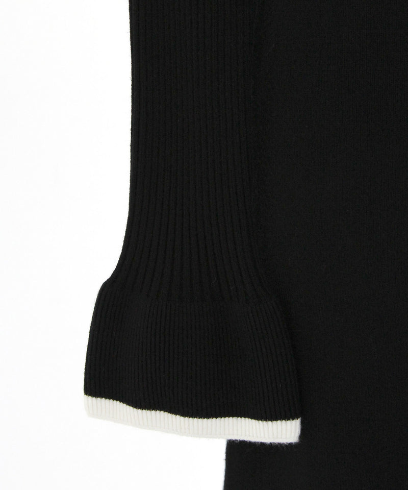 マルチWAY配色ニットワンピース【大きいサイズ有り】