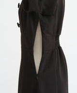 フリルリボンマーメイドワンピース【大きいサイズ有り】