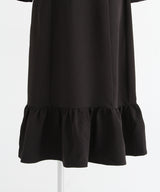 フリルリボンマーメイドワンピース【大きいサイズ有り】