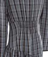 【予約　12/12発送】ビッグリボンアシメフリルティアートワンピース【大きいサイズ有り】