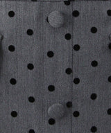 丸襟ドットセットアップ【大きいサイズ有り】