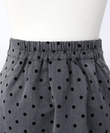 丸襟ドットセットアップ【大きいサイズ有り】