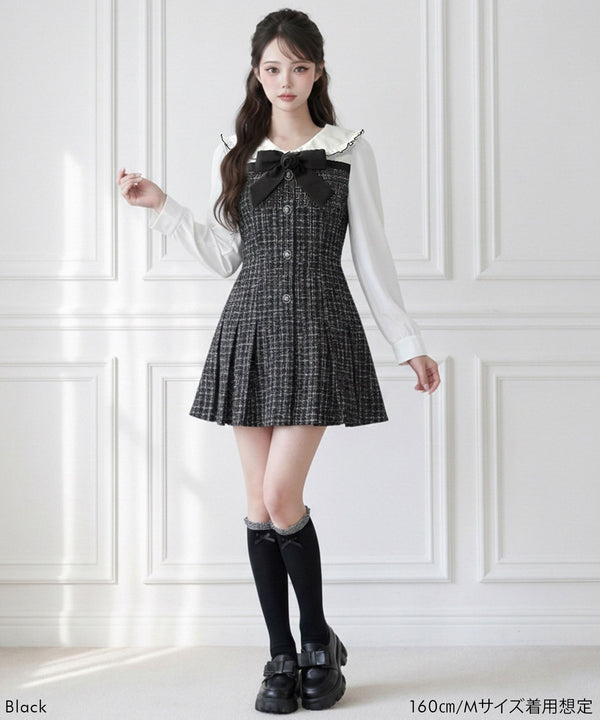 上品量産型コーデ