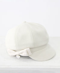 オリジナルハートチャーム付きリボンキャスケット