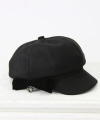 オリジナルハートチャーム付きリボンキャスケット