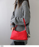 【予約　12/18発送】スウェードハンドバッグ