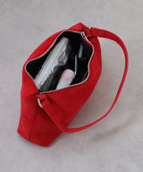 【予約　12/18発送】スウェードハンドバッグ