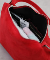 【予約　12/18発送】スウェードハンドバッグ