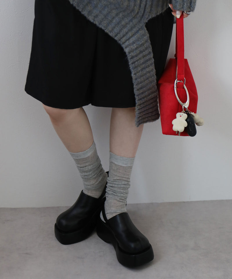 【予約　12/18発送】シアーロングソックス