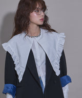 【予約　01/26発送】ダブルボタンオーバーサイズジャケット【セットアップ対応】