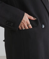 【予約　01/26発送】ダブルボタンオーバーサイズジャケット【セットアップ対応】